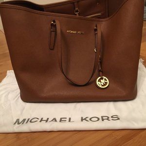 Michael Kors Staffiano Leather Bag